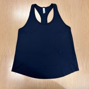 Offline By Aerie Black Racerback Tank